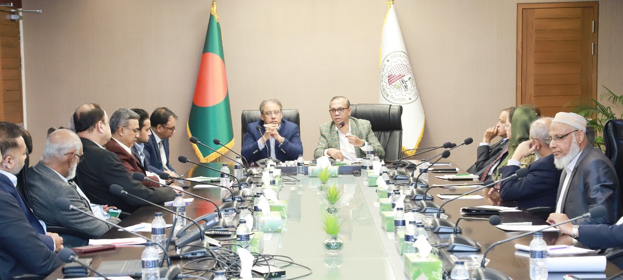 ডিএসই’র পরিচালনা পর্ষদের সাথে শীর্ষ ব্রোকারেজ হাউজ ও ডিবিএ’র প্রতিনিধিবৃন্দের বৈঠক